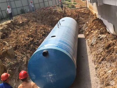 學?；S池清理方法地埋式玻璃鋼化糞池化糞池